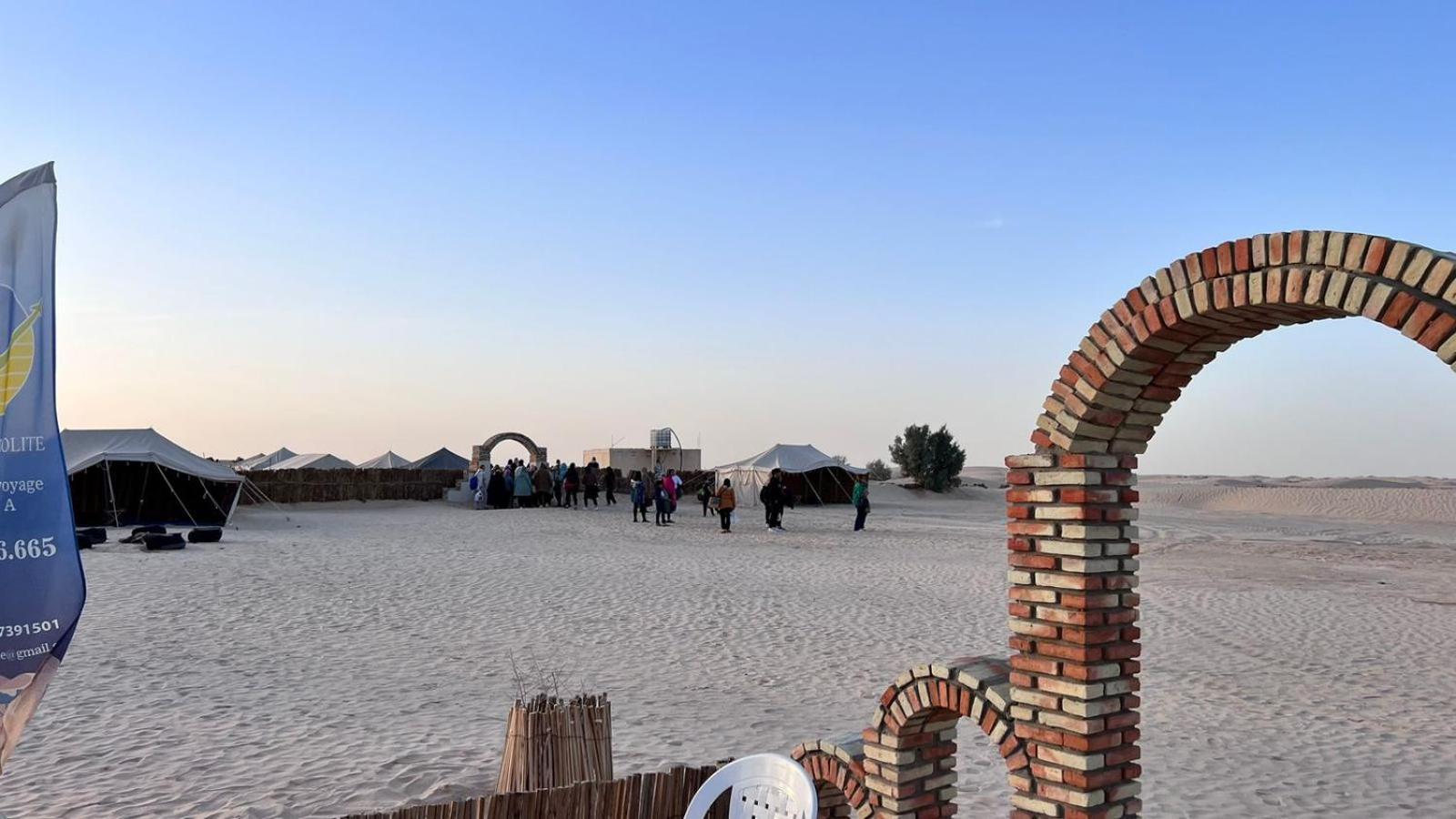 Luxury Camp Dunes Insolites Sabria Esterno foto
